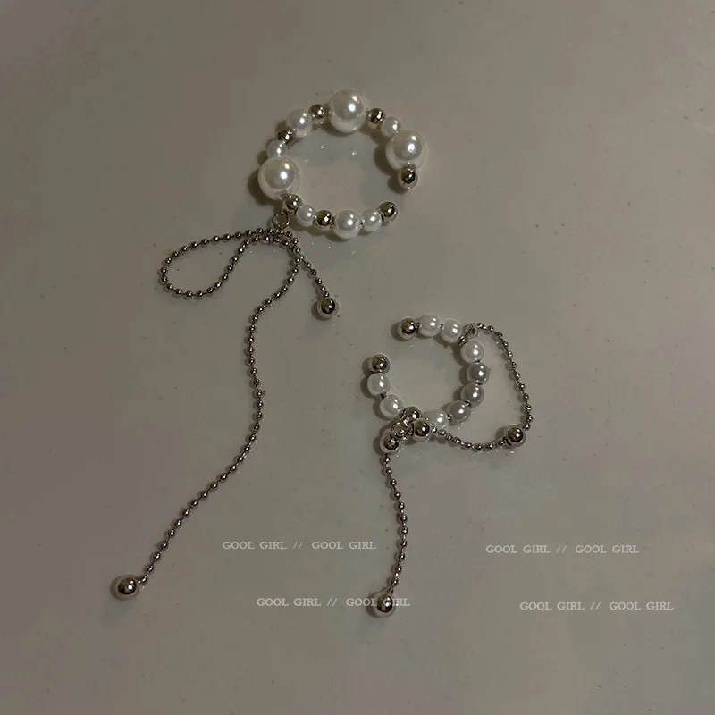 

fashion trendy asymmetry pearl drop earrings cubic zirconia