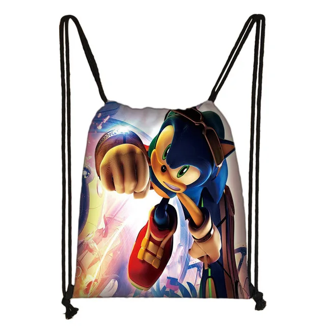 

Super Mario Bros Print Bundle Pocket Lightweight Drawstring Bag Black Men Storage Pocket Kids School Bag Travel Bag, Customized color