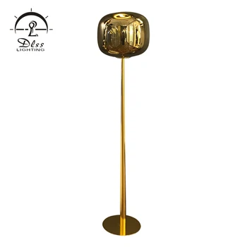 gold led floor lamp