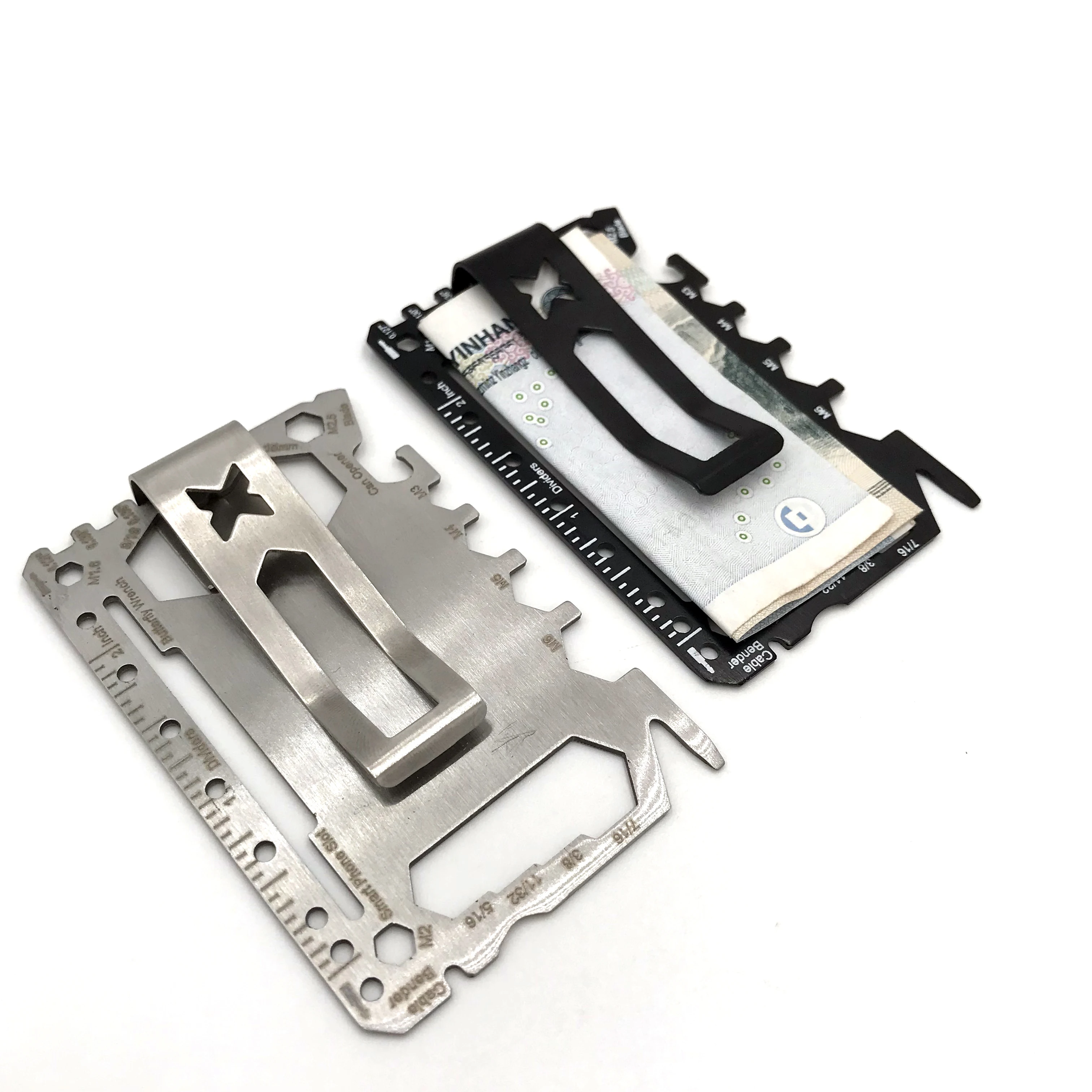 

Camping Accessories Multi Functional Money Clip Card Holder Men Wallet