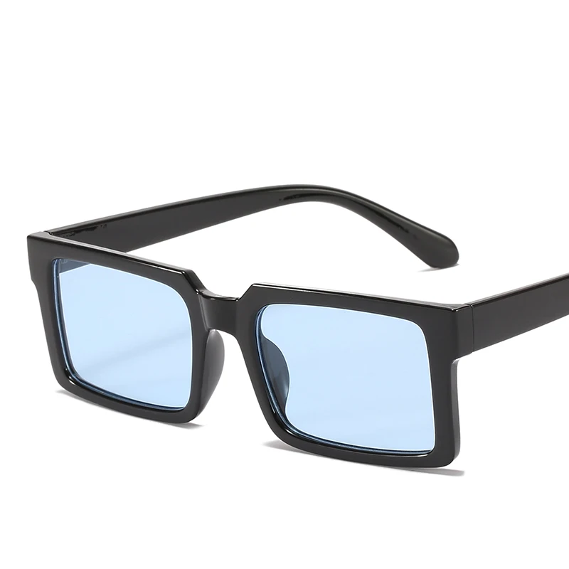 

2021 hot sale Mn98047 glasses Non polarized sunglasses Rectangular Black Sunglasses