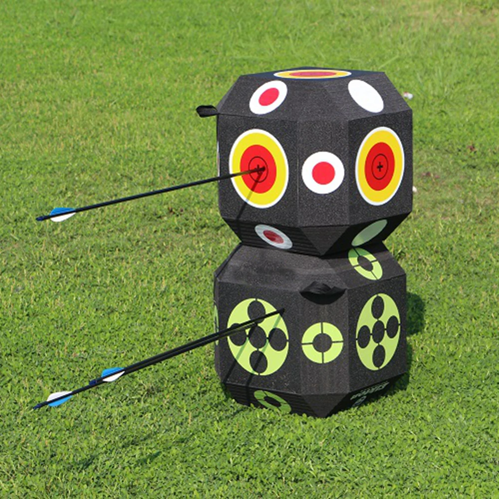 

Archery Target High DensityArchery Target High Density EVA Foam Shooting Practice Accessories Crossbow Board Outdoor Sports Gift, Red/green