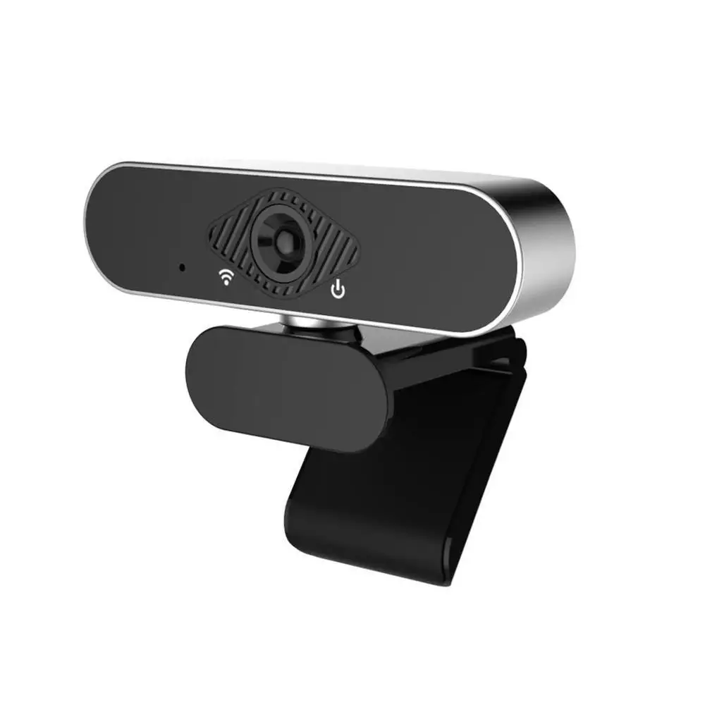 

Amazon top seller webcam 1080p factory wholesales cheap HD resolution Webacm UBS webcam with microphone is suitable for PC, Black/silver