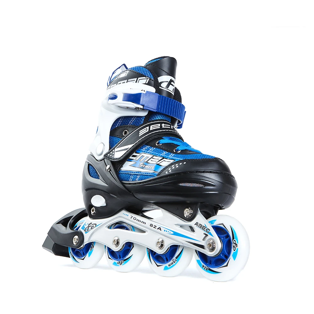 

EACHkids Inline Roller Skates Shoes Buy Glitter 4 Wheels Flashing Skates Wholesale LED Patines for Kids