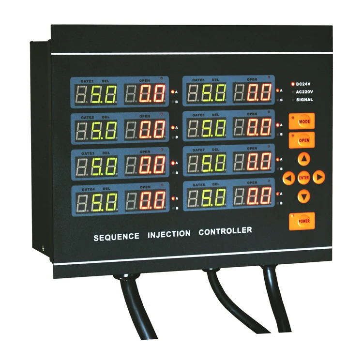 Led 8 Channel Sequence Injection Molding Hot Runner Sequential Valve