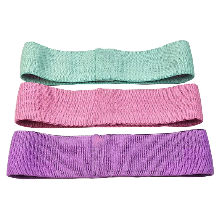 

women hip strength training exercise bands home fitness hip circle wide anti slip resistance bands