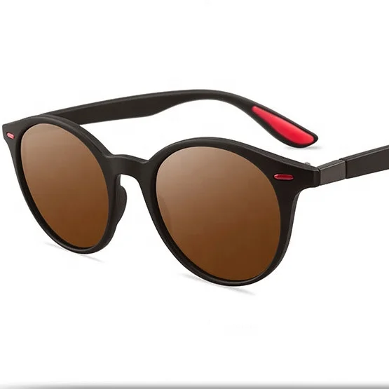 

2019 Zhiling fashion driving sunglasses wholesale unisex circular 90s sunglasses, 7 colors