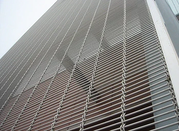 装饰金属门面不锈钢建筑丝网
