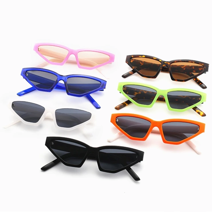 

DL Glasses DLL320 Multifunctional fashion square shades newest cateye lentes de sol Polygonal sun glasses italy sunglasses 2021