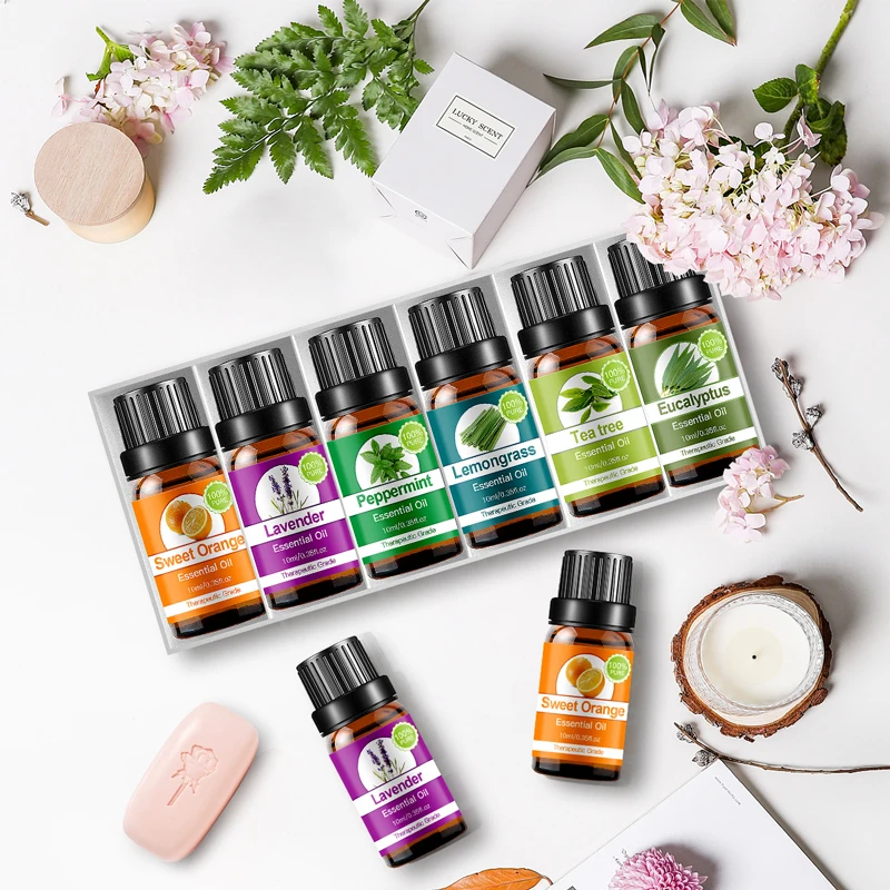 

Manufacturer private label Organic Aromatherapy Oils 100% Natural Essential Oil Set