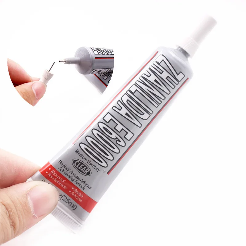 

Glue E6000 Transparent Zhanlida Glue 110mL Epoxy Adhesive Hotfix for Crystal Rhinestone Glass Jewelry Polymer Clay