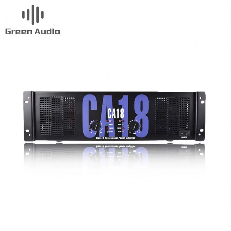 

GAP-CA18 Amplifier 5000 Watt With CE Certificate, Black