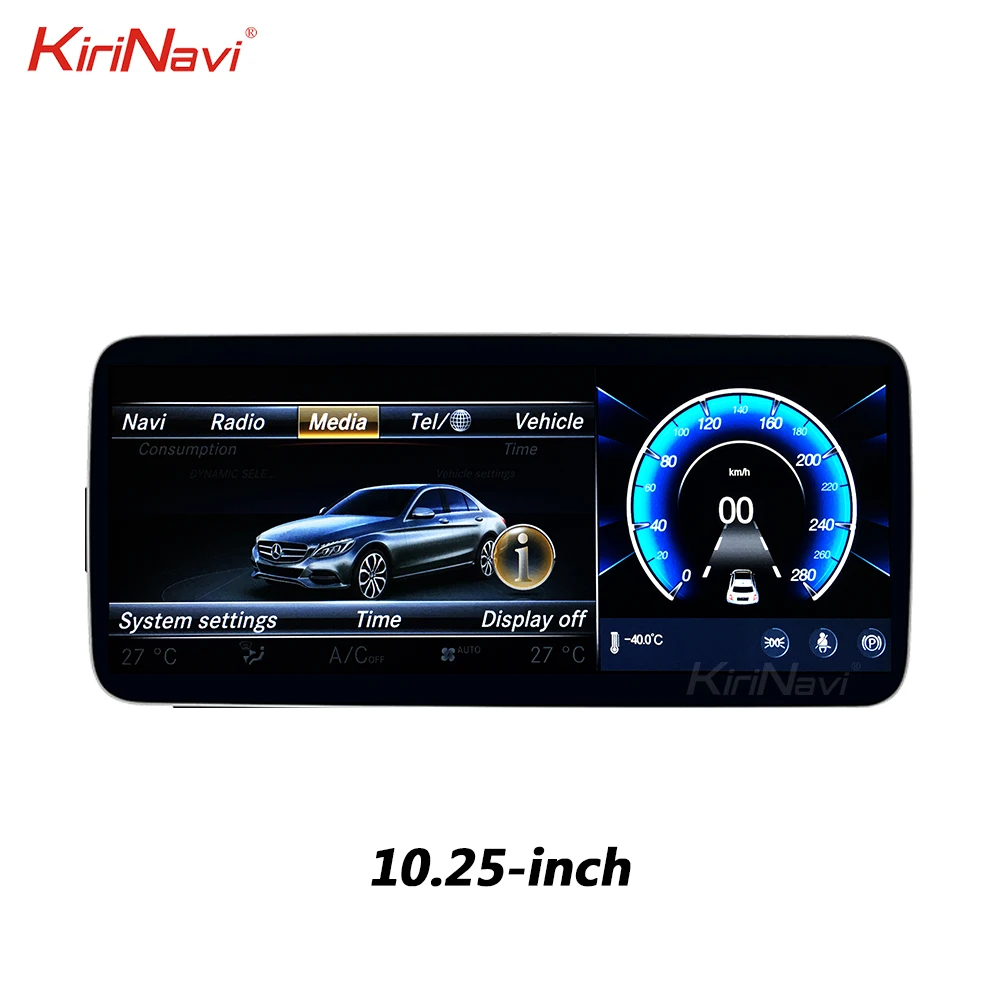 

KiriNavi Android 11 navigation for mercedes benz C class NTG5.5 2019 - 2021 car dvd player gps radio stereos car video mp3 audio