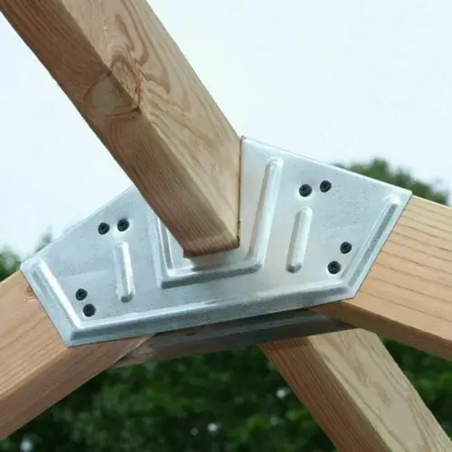 Diy Shed Kit Building Sheds Connector Brackets 24 Steel Angles Base