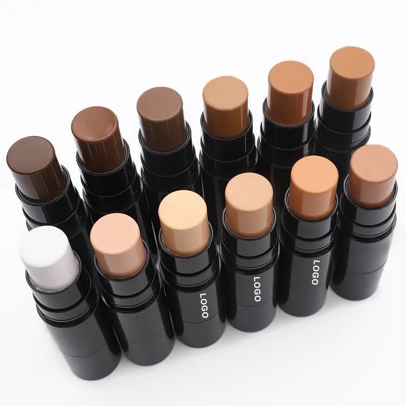 

Custom Logo 17 Colors Wholesale Long Lasting Face Cream Makeup Concealer Contour Stick for All Skin