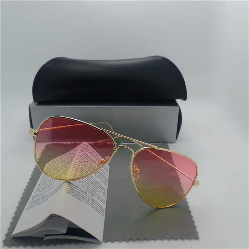 

Sunglasses Brand designer Ray Band Sun glasses Men Women Aviation Sun Glasses UV400 Fashion Cheap Sunglasses with Box