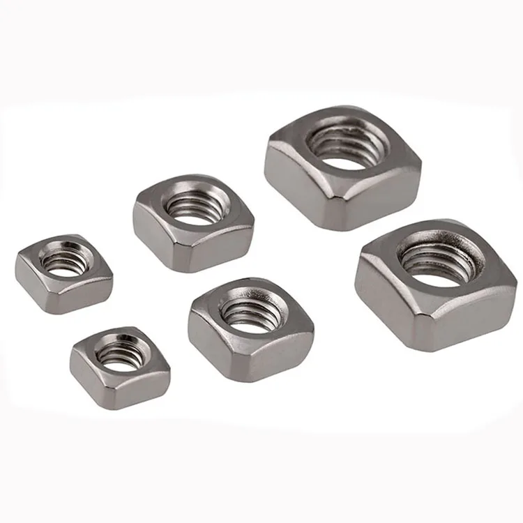 
DIN557 Stainless steel Square Nuts 