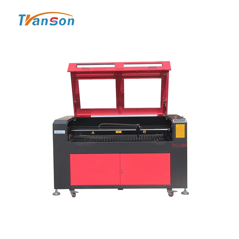 130W Co2 Laser Cutting Engraving Machine TN1390 with EFR F6 Tube used for  wood paper acrylic leather plastic stone glass