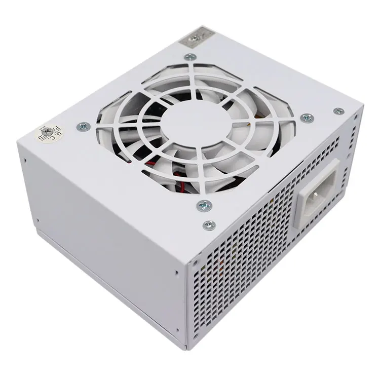 

White SFX 400W PSU 8CM Cooling Fan mini itx power supply SFX 400W desktop case Atx Power Supply