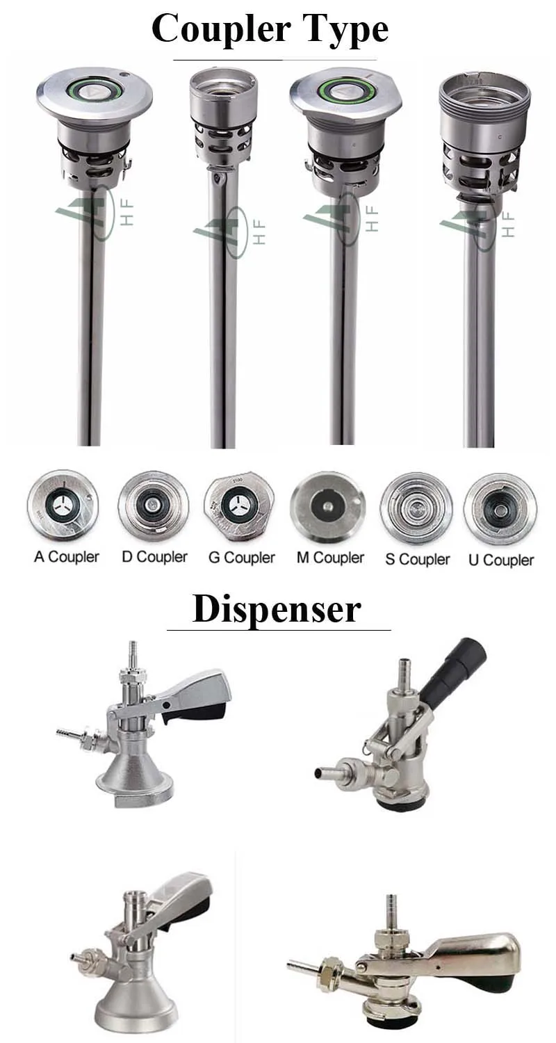 Beer Keg Barrel Valve (spear) D Type Dropin D System Sankey Valve A G