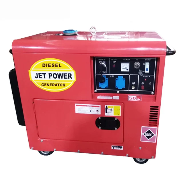 
diesel generator 6kv portable standby power genset for home use  (60457782411)