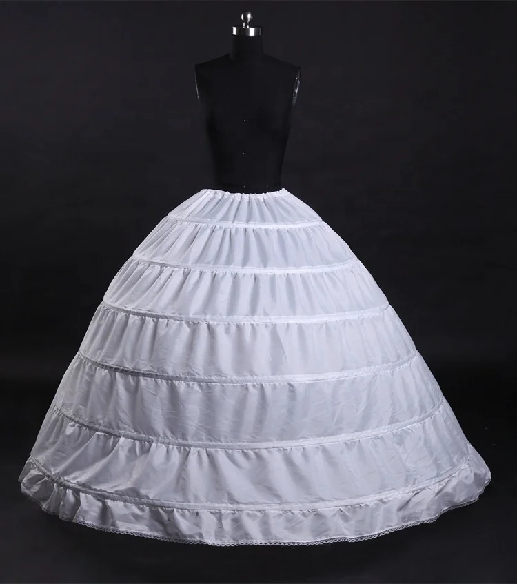 

women big ball 6 hoop crinoline wedding ball gown under skirt petticoat, Pictures as below