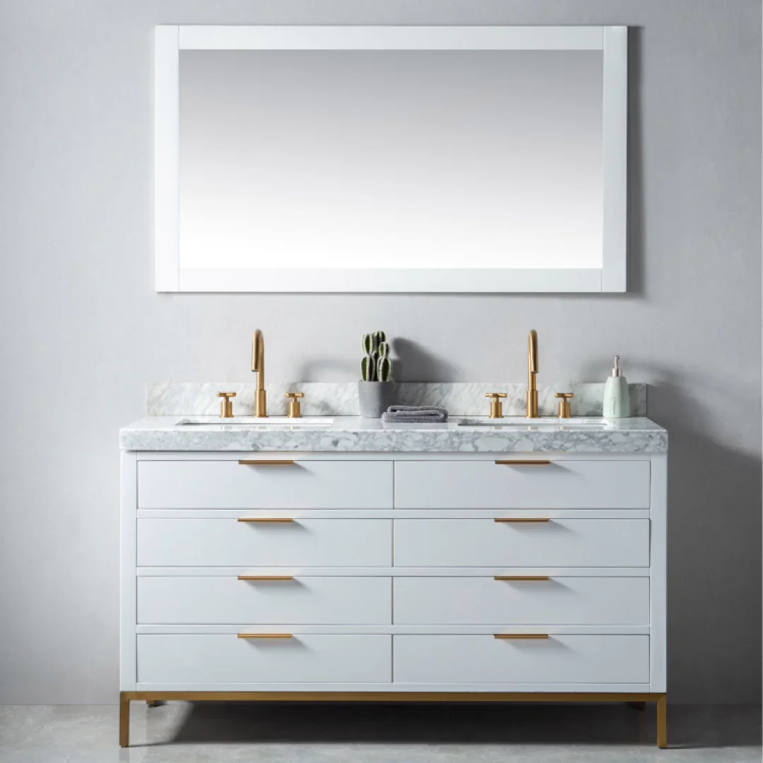 Homedee Double Sink Solid Wood Bathroom Vanity Buy Double Sink Solid Wood Bathroom Vanity