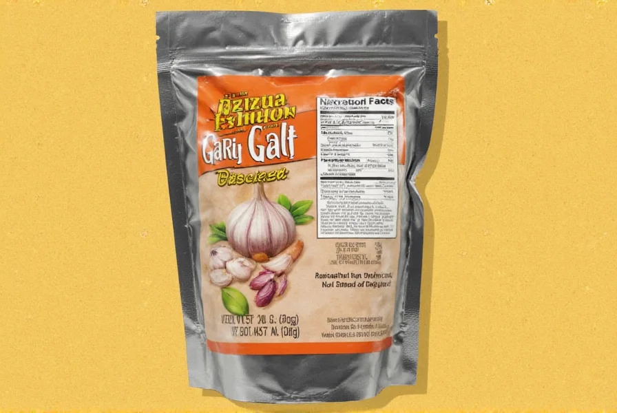 Garlic salt jar