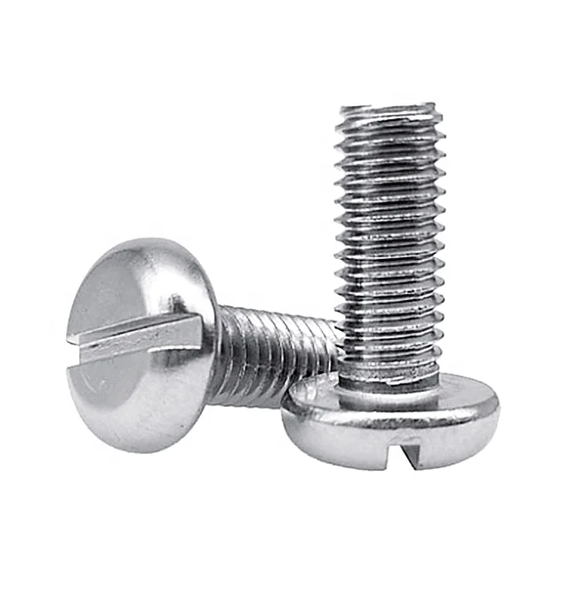 
factory directly sale competitive price carbon steel slotted chicago screw 