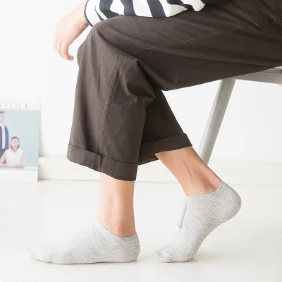 

VK0618-SUMMER Wholesale Bulk Socks Men Silicone Anti-Skid Invisible Socks disposable socks, Picture