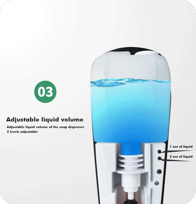 Automatic Dispenser Gel 4lt Automatic Water Dispenser Infrared Sensor