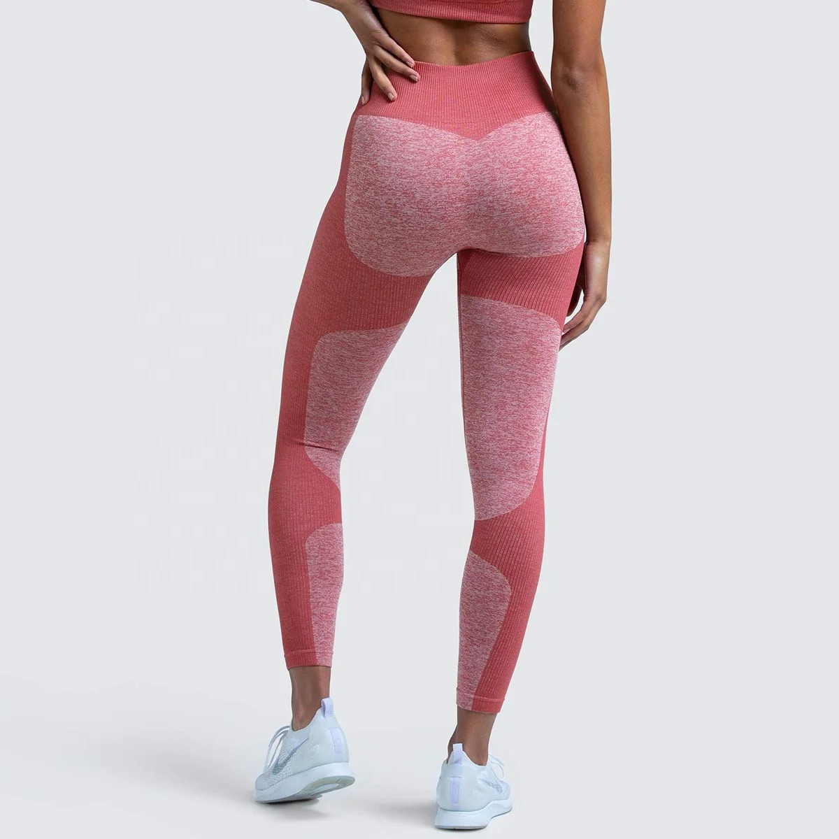 

2021 Fashion Ropa Deportiva Para Mujer Womens Seamless High Waist Gym Clothes Fitness Wear Workout Pants Yoga Leggings