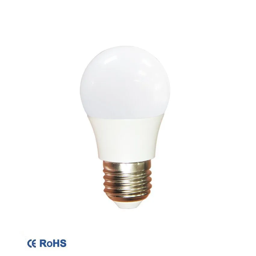 Classic Simple Soft Warm White Light Source Dimmable 3W Bedroom Hall G45 LED Bulb Light E27 B22 2700K 3500K