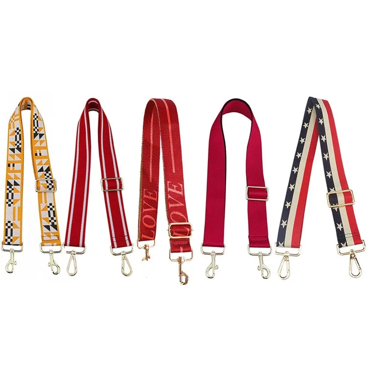 

3.8cm Custom Webbing Bag Strap Fashion Customize Handbag Shoulder Strap