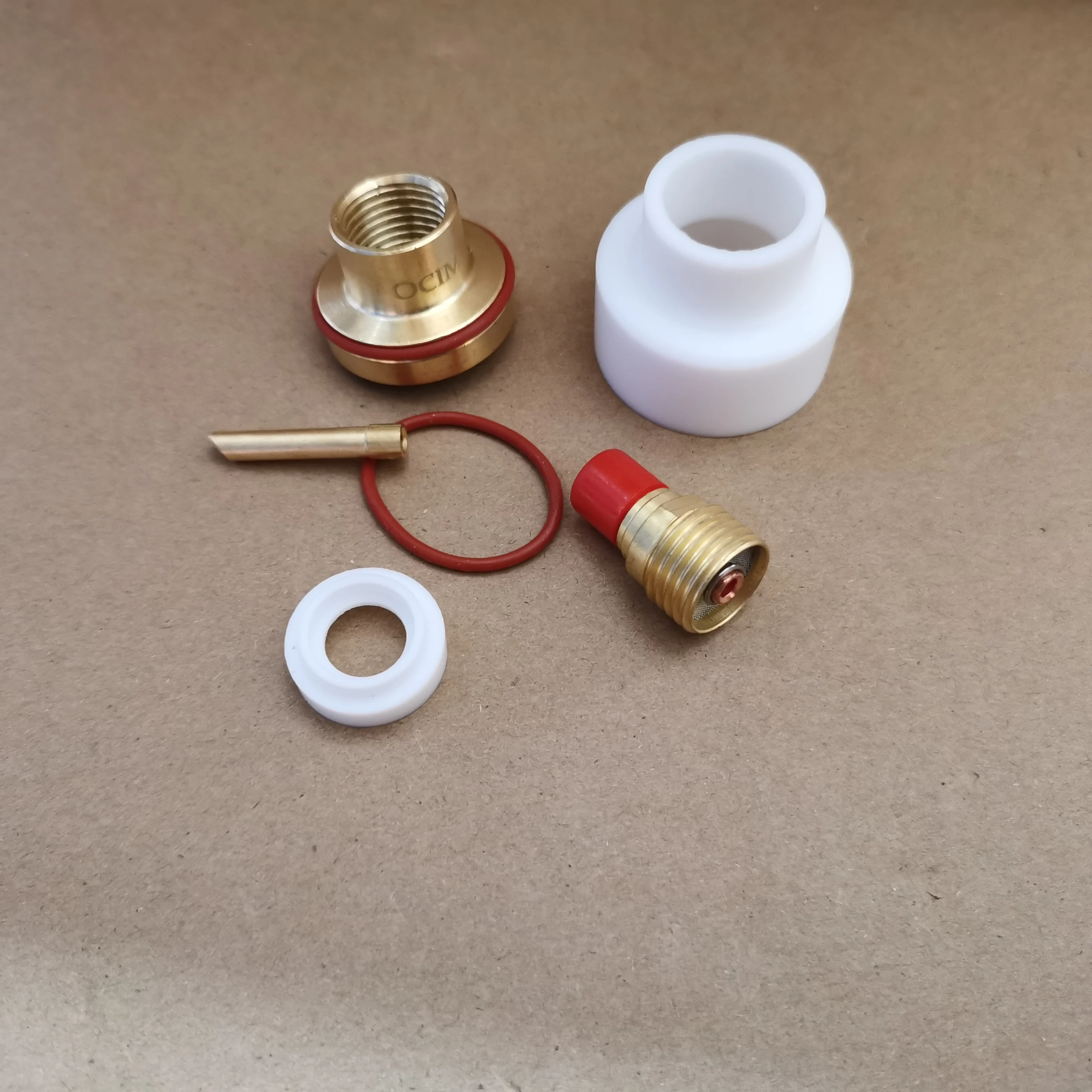 Tetrafluoroethylene Nozzle Kit for WP 17/18/26 Tig Welding Torch