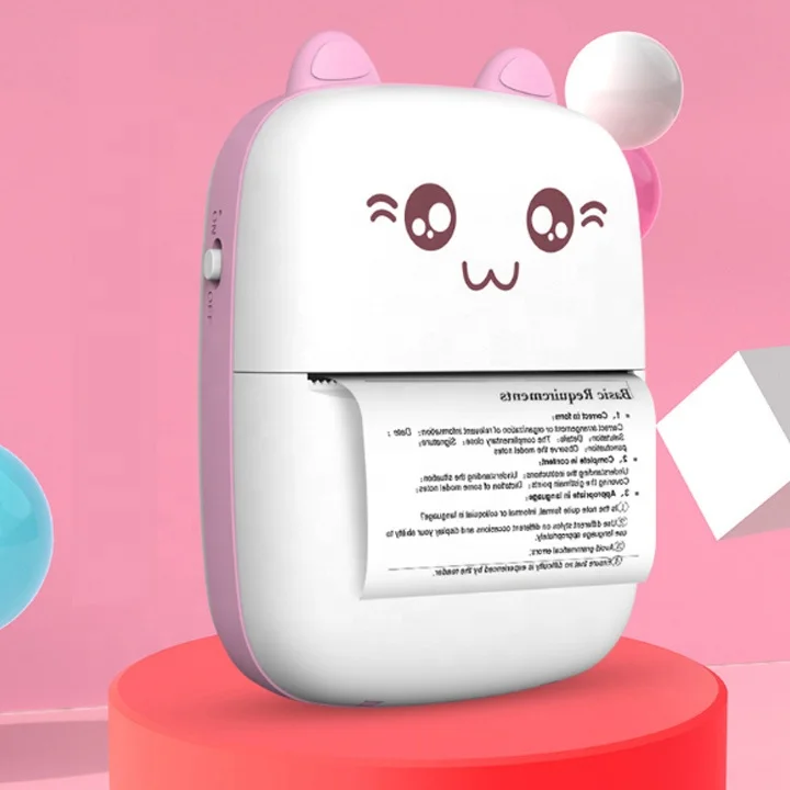 

Smallphone Mini Printer Wireless Thermal Label Sticker Impresora Termica Portatil, Multi-colors