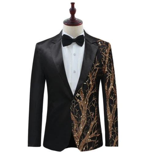 

HG Men's Tops Shine Lace Performance Jackets Men's Blazers