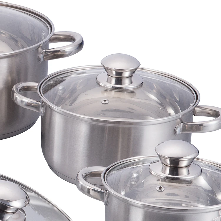 Korean Best Nonstick Cookware Pan Sets Stainless Steel Induction