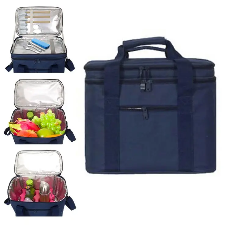 

Customized delivery Insulated Cooler Lunch box Prep Containers Meal Management Fitness insulated thermo bag cooler