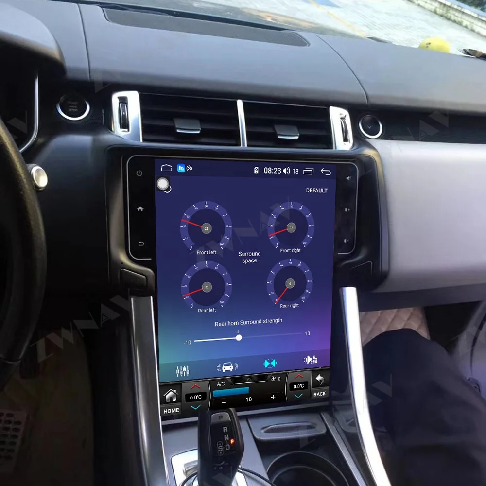 

Tesla Style Android 9.0 Car GPS Navi Multimedia Player Range Sport for Land Rover L320 2009-2013 Auto Radio Stereo Carplay WIFI