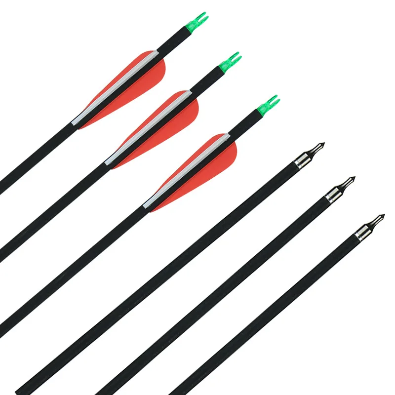 

33 inch mixed carbon arrow 7.8 inner diameter bow and arrow hunting mixed carbon practice arrow