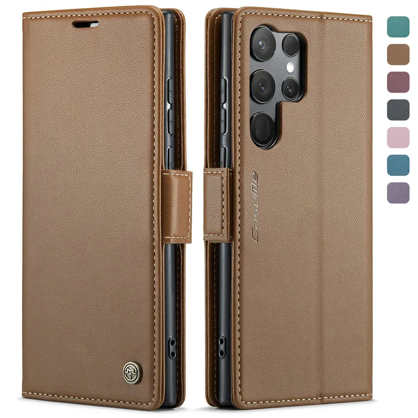 

CaseMe 360 Degree Protective Phone Case For Samsung A13 A23 A33 A43 A53 A73 Luxury Book Kickstand Flip Leather Case For Samsung