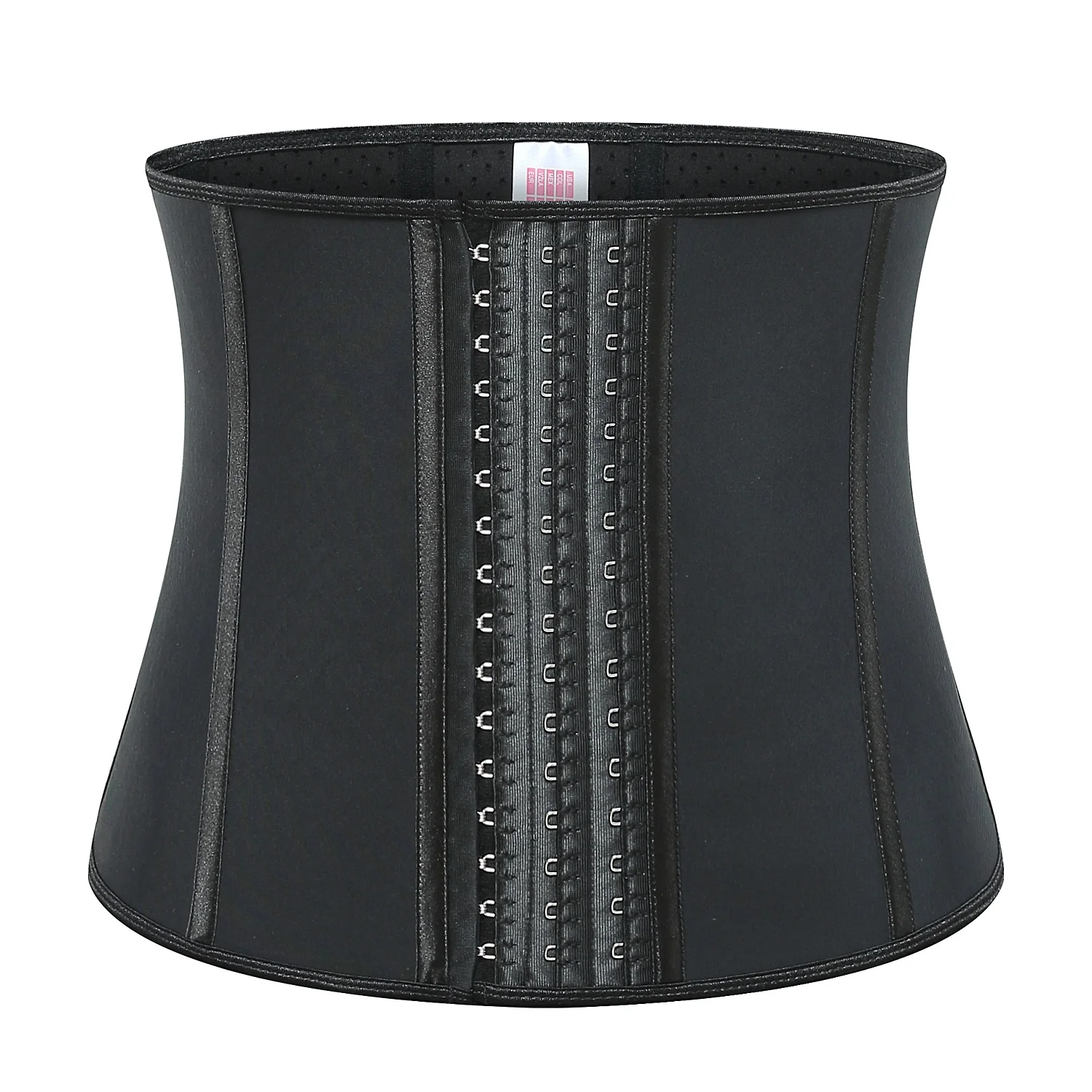 

Maikete High Quality Exercise Body Shaper Breathable Waist Trainer Slimming Shaper waist trimmer corset, Black
