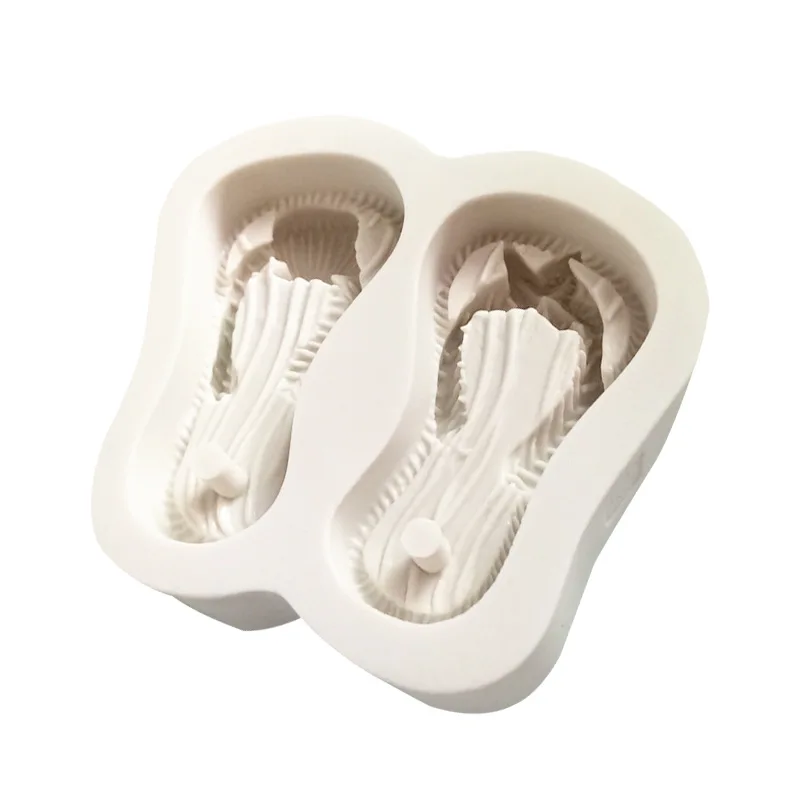 

Starfish Shell Ocean Beach Slippers Flip-Flops Silicone Mold Fondant Chocolate Cake Decoration Mold Baking Pastry Bakeware Mold