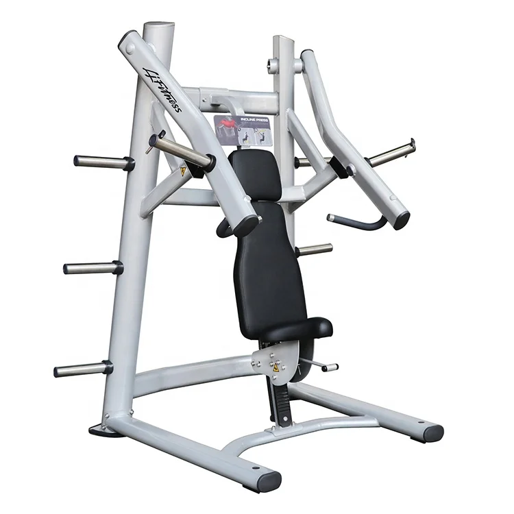 

Commercial gym equipment new plate loaded incline chest press