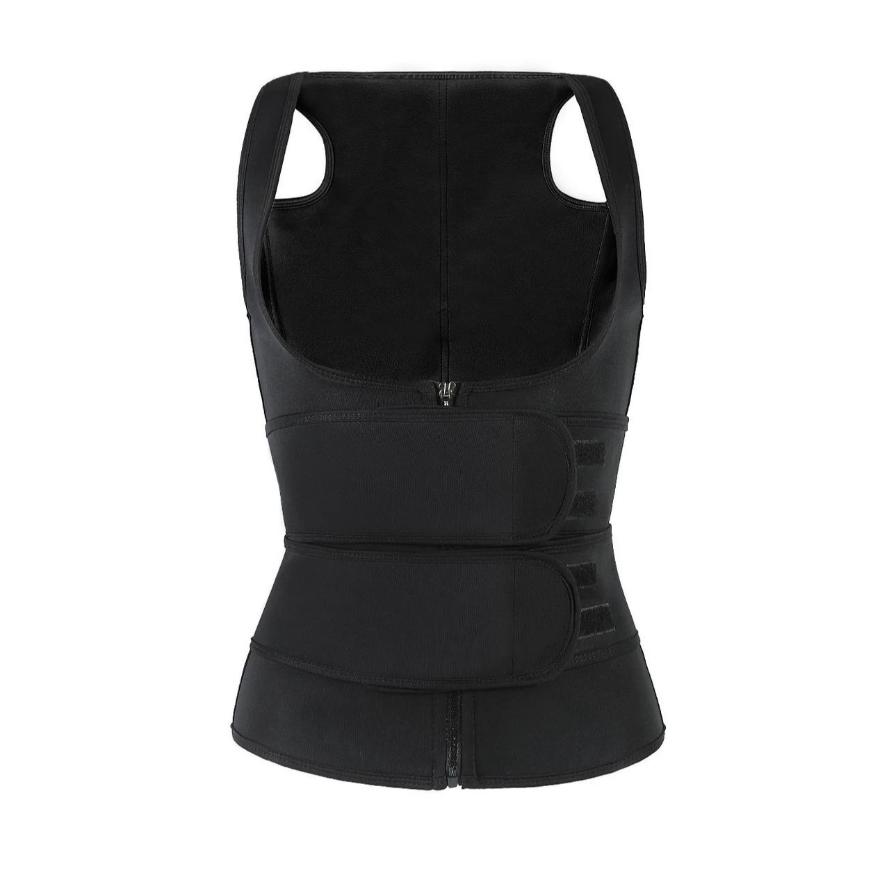 

Dropshipping Adjustable Zipping Waist Shaping Hook & Loop Slimming Control Corset