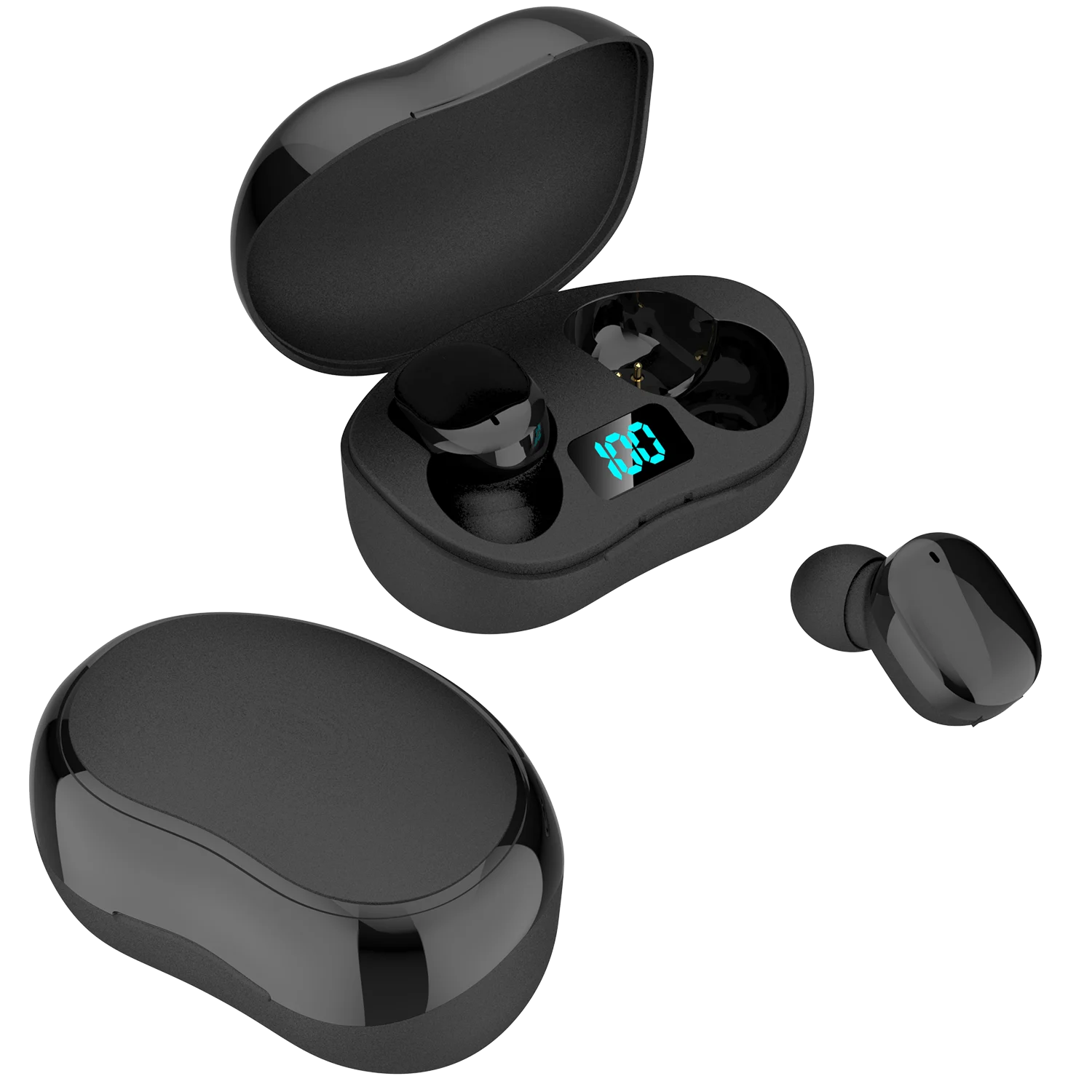 

2022 new arrivals gaming in-ear earphones mini wireless tws earbuds gaming headset & headphones E8S tws