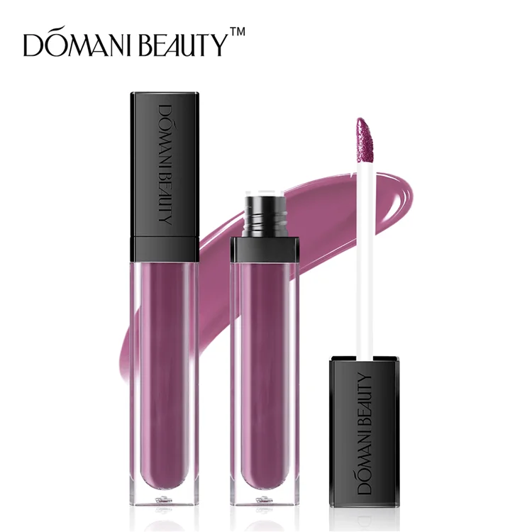 

Domani Beauty 27 Colors Waterproof Long Lasting Pigment Nude Vegan Custom Logo Matte Private Label Liquid Lip Stick Lipstick