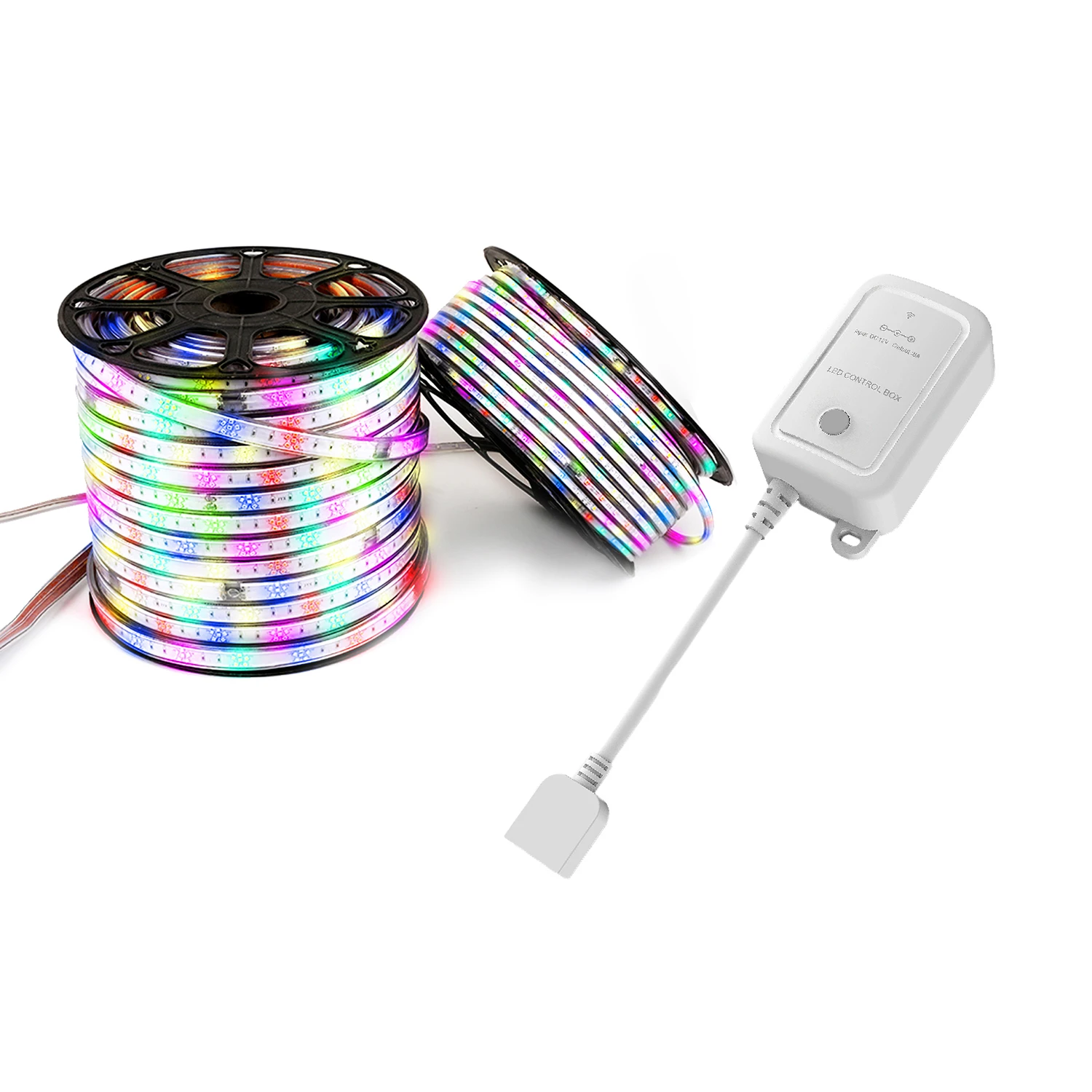 Tuya APP Control WIFI RGB LED Strip Controller for Bedroom Home and Holiday Decoration