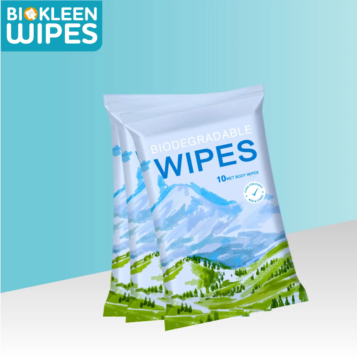 

Lookon all cotton flushable wipes biodegradable baby wipes